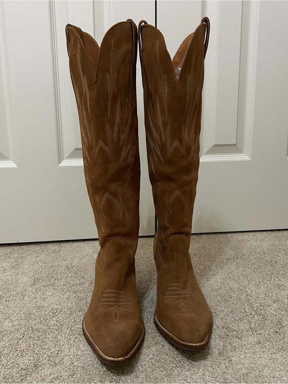 dingo Thunder Road Leather up to knee boots NEW without tags - Picture 3 of 9